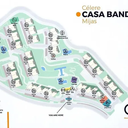 Sea View At Casa Banderas La Cala 3 Bed Luxurious Padel & Gym * La Cala De Mijas