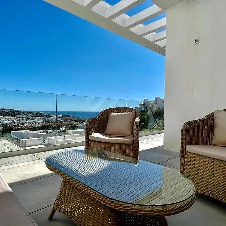 Apartment Sea View At Casa Banderas La Cala 3 Bed Luxurious Padel & Gym *